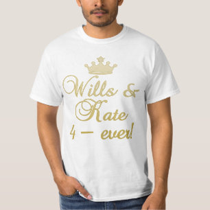 Wills & Kate 4-mal T - Shirt, Tasse, Geschenke T-Shirt