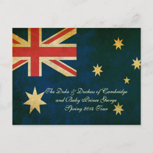 Wills Kate Baby George Australia 2014 Postcard Postkarte