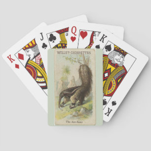 Wills's Sammlerstück-Zigarettenkarten Ameisenbär Spielkarten