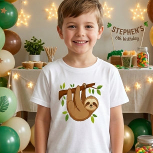 Willst du abhängen? Faultier-Kinder Kleinkind T-shirt