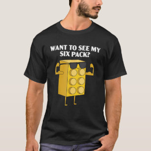 Willst du meinen Sixpack-Ziegelsteinliebhaber-Meis T-Shirt