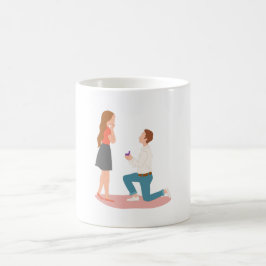 Willst du mich heiraten? kaffeetasse
