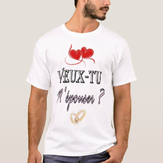 Willst du mich heiraten? T-Shirt