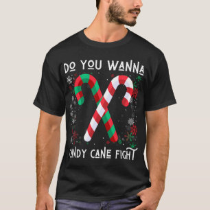 Willst du Süßkarpfen kämpfen Weihnachtswitz? T-Shirt