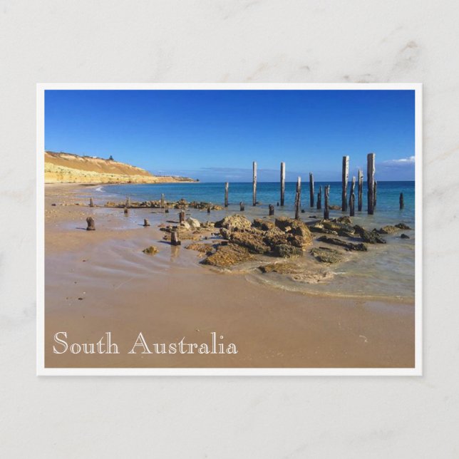Willunga Beach Postkarte (Vorderseite)
