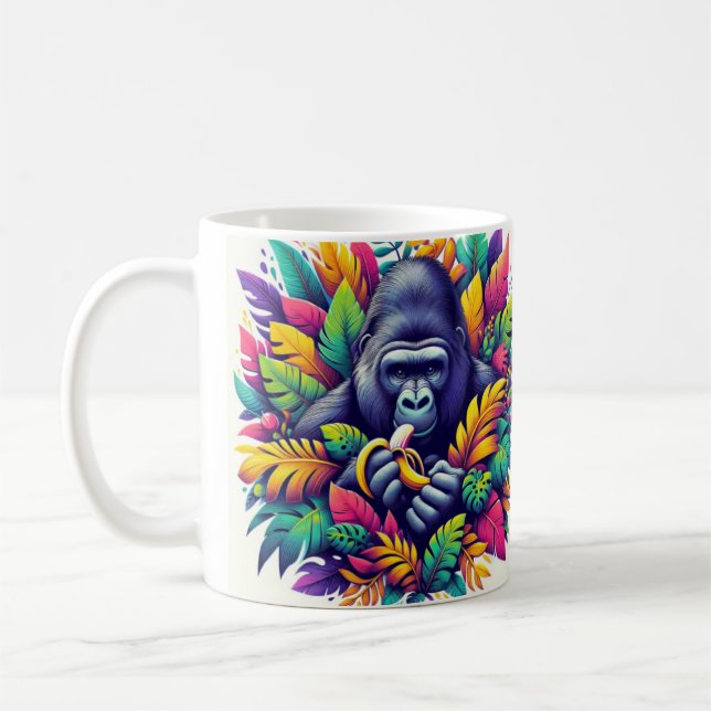 Willy Cool Gorilla Tasse (Links)