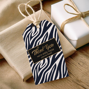 Willy Happy Bachelorette Dank Zebra BW ID1151 Geschenkanhänger