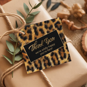 Willy Happy Bachelorette Vielen Dank Leopard ID115 Geschenkanhänger