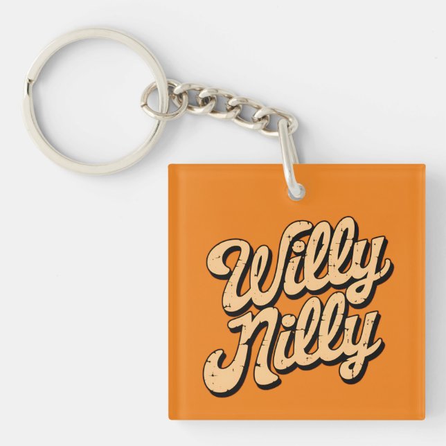 Willy nilly schlüsselanhänger (Vorderseite)