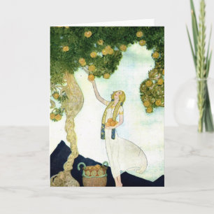 Willy Pogany Illustrationskarte Karte