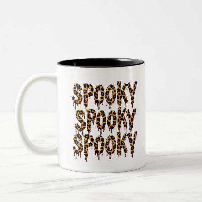 Willy Spooky Zweifarbige Tasse (Links)