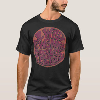 Willy Wonka and the Chocolate Factory Circle Logo T-Shirt