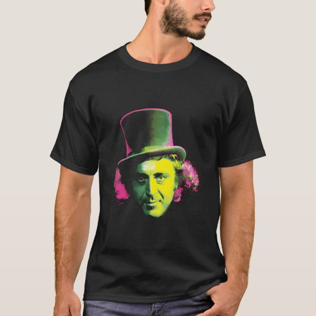 Willy Wonka Face T-Shirt (Vorderseite)
