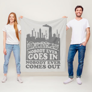 Willy Wonka Factory - Niemand geht je hinein Fleecedecke