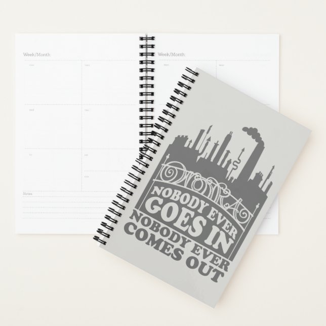 Willy Wonka Factory - Niemand geht je hinein Planer (Anzeige)