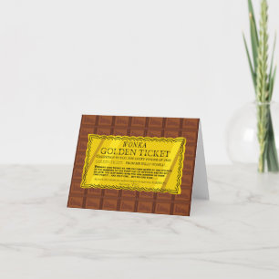 Willy Wonka Golden Ticket