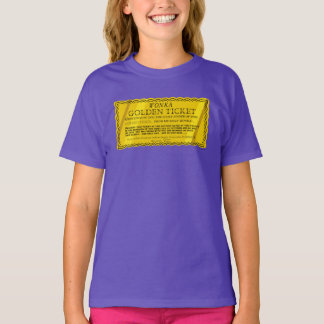 Willy Wonka Golden Ticket T-Shirt