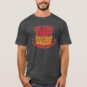 Willy Wonka Hat Typografie T-Shirt