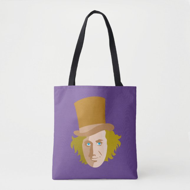 Willy Wonka Stenciled Face Graphic (Vorderseite)