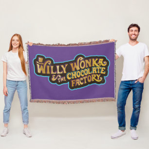 Willy Wonka und das Logo der Schokoladenfabrik Decke