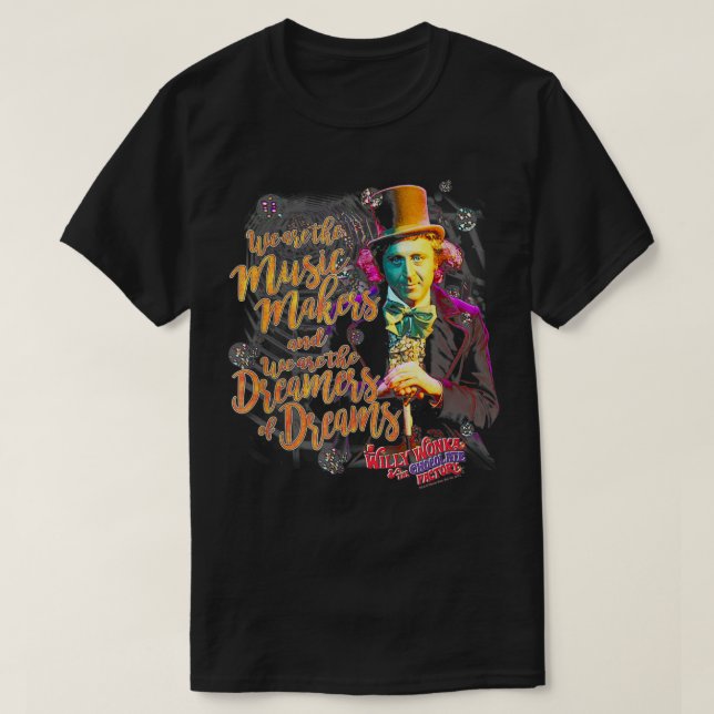 Willy Wonka und die Chocolate Factory the Music Ma T-Shirt (Design vorne)
