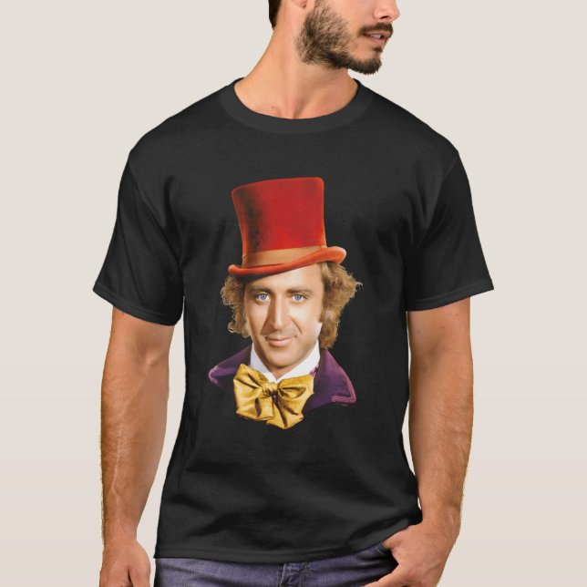 Willy Wonka und die Schokoladenfabrik Willy Wonka T-Shirt (Vorderseite)