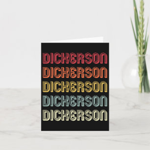 Willyerson Gift Surname Funny Retro Vintag Birthd Karte