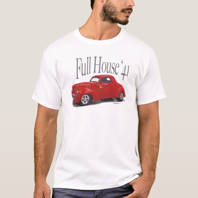 Willys Coupé-Widerstand-Auto 1941 T-Shirt (Vorderseite)