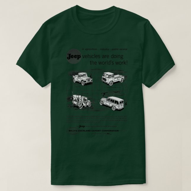 WILLYS OVERLAND  T-Shirt (Design vorne)