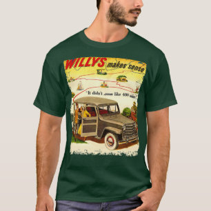 Willys Trucks 4x4 Wagen  T-Shirt