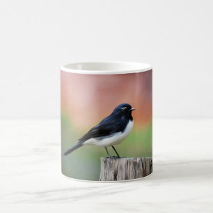 WillyWagtail - australische Vogel-Kunst Kaffeetasse