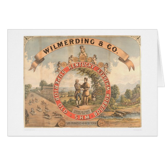 Wilmerding u. Co. Kentucky Whisky (1855A) (Vorderseite (Horizontal))