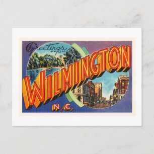 Wilmington #2 North Carolina NC Vintage Postcard- Postkarte