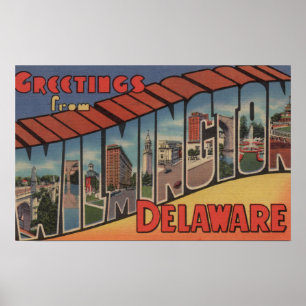 Wilmington, Delaware - Große Briefszenen Poster