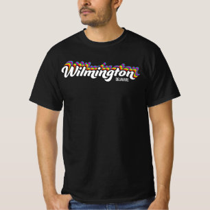 Wilmington Delaware Regenbogen-Stolz T-Shirt