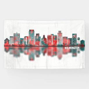 Wilmington Delaware Skyline Banner