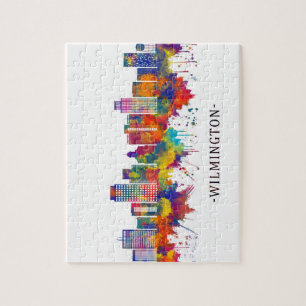 Wilmington Delaware Skyline Puzzle