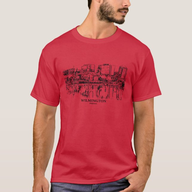 Wilmington Delaware T-Shirt (Vorderseite)