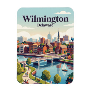 Wilmington, Delaware, USA Magnet