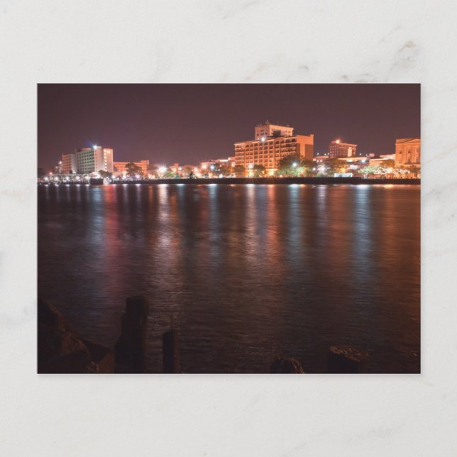 Wilmington NC Postkarte (Vorderseite)