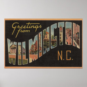 Wilmington, North Carolina - Große Briefszenen Poster