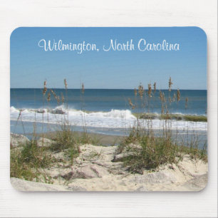 Wilmington, North Carolina Ocean Scene Mousepad