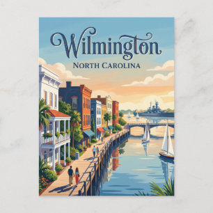 Wilmington, North Carolina Postkarte