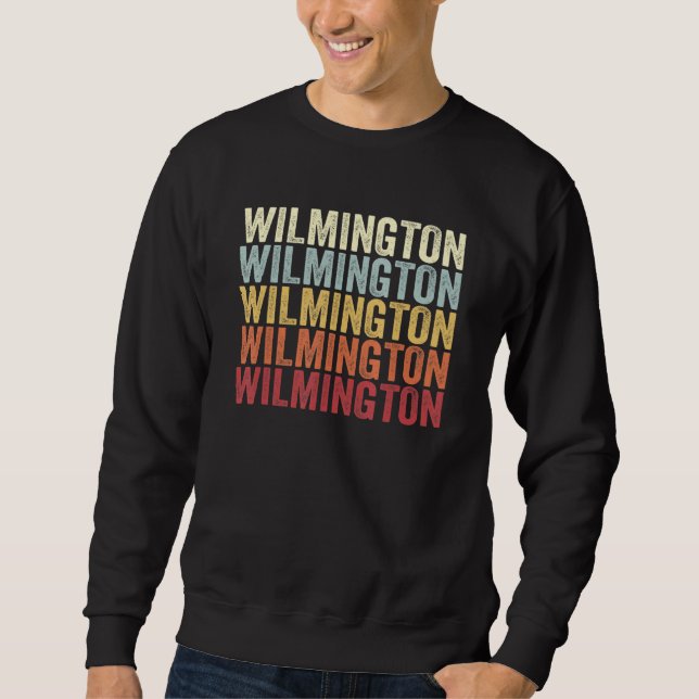 Wilmington Pennsylvania Wilmington PA Retro Vintag Sweatshirt (Vorderseite)