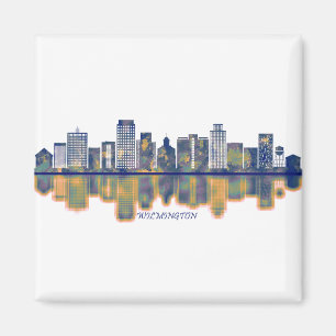 Wilmington Skyline Magnet