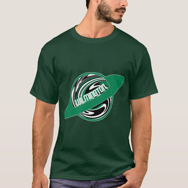Wilmington University Planet T-Shirt (Vorderseite)