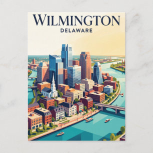 Wilmington USA Postkarte