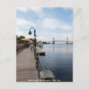 Wilmington WaterFront Postkarte