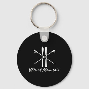 Wilmot Mountain Illinois Skilifte Wintersport Schlüsselanhänger