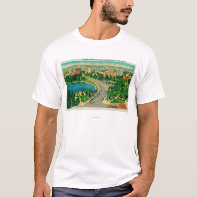 Wilshire Boulevard, Generator Douglas MacArthur T-Shirt (Vorderseite)